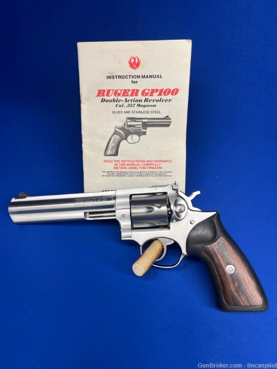 Ruger GP 100 .357 revolver no reserve penny auction-img-0