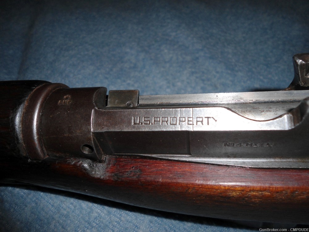 1943 U.S. Property marked Savage No.4 Mk.1*Enfield SMLE rifle .303 British -img-4