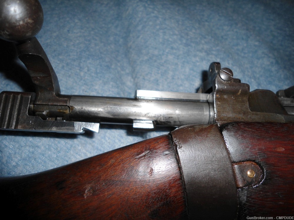 1943 U.S. Property marked Savage No.4 Mk.1*Enfield SMLE rifle .303 British -img-26