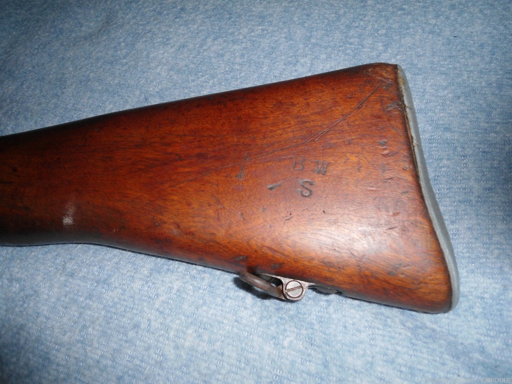 1943 U.S. Property marked Savage No.4 Mk.1*Enfield SMLE rifle .303 British -img-11