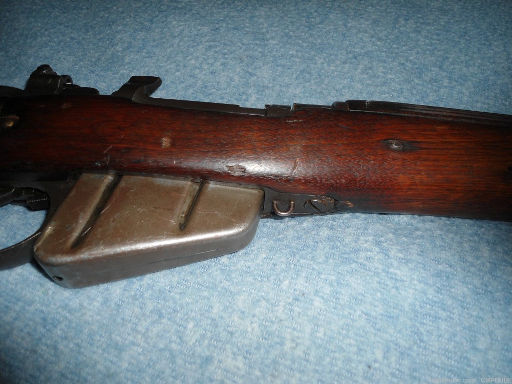 1943 U.S. Property marked Savage No.4 Mk.1*Enfield SMLE rifle .303 British -img-13