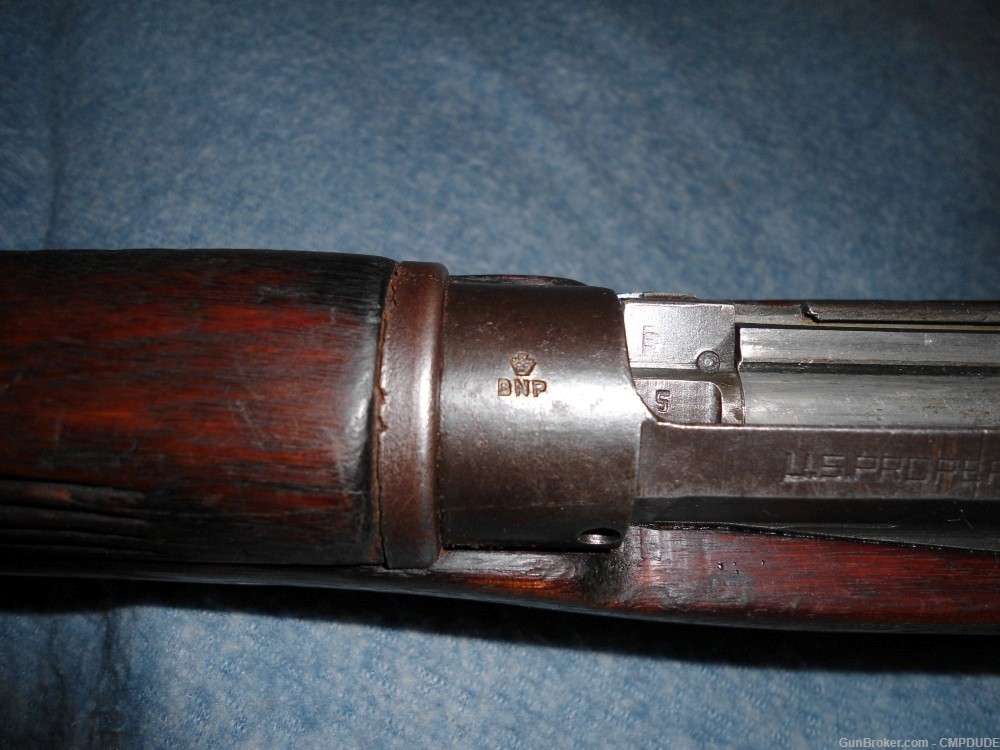 1943 U.S. Property marked Savage No.4 Mk.1*Enfield SMLE rifle .303 British -img-5