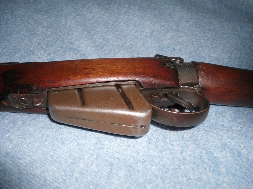 1943 U.S. Property marked Savage No.4 Mk.1*Enfield SMLE rifle .303 British -img-7