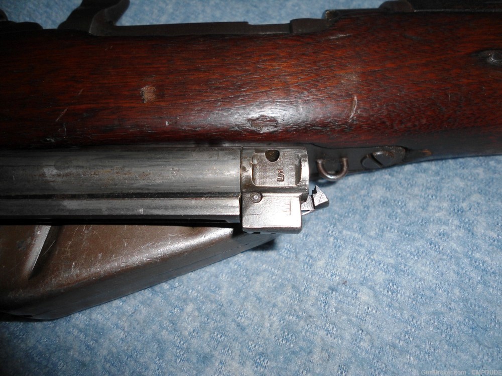 1943 U.S. Property marked Savage No.4 Mk.1*Enfield SMLE rifle .303 British -img-27