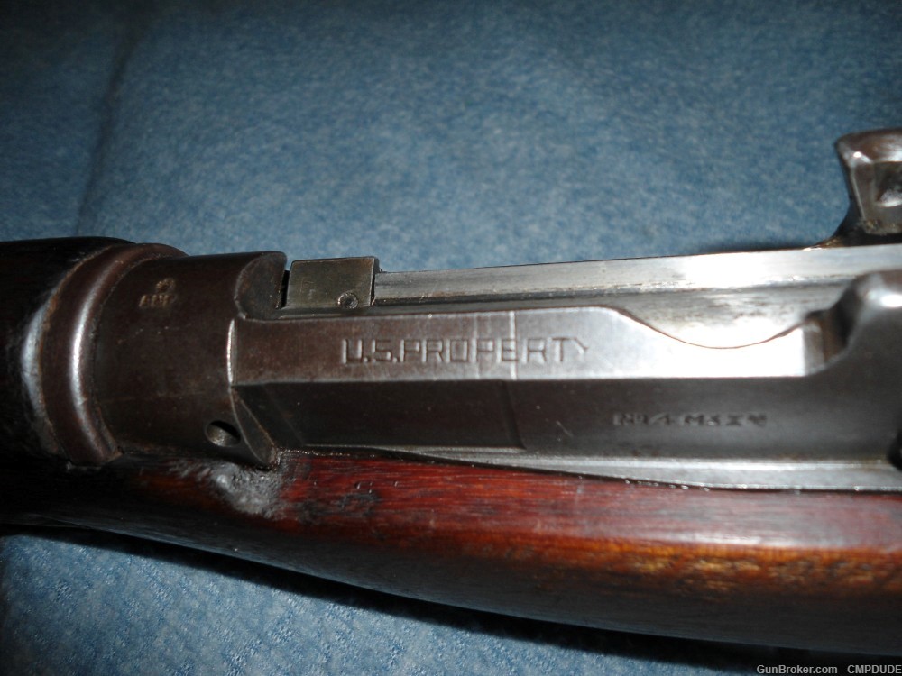 1943 U.S. Property marked Savage No.4 Mk.1*Enfield SMLE rifle .303 British -img-3