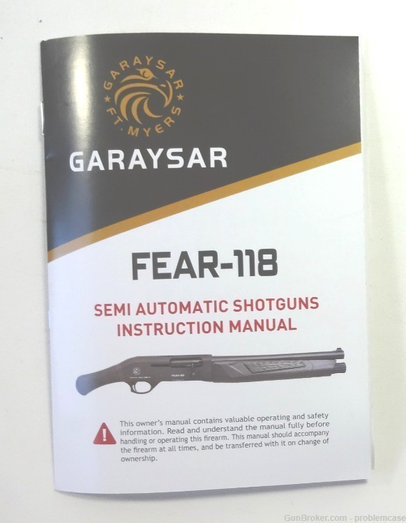 Garaysar Fear 118 12 ga 12 gauge layaway it's a legal firearm-img-15