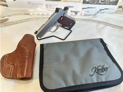 KIMBER MICRO 9  9MM W CRIMSON TRACE LASER PENNY AUCTION! 