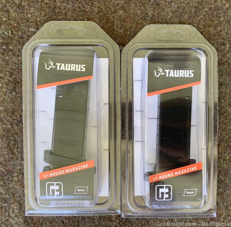 Taurus G3, G3X 9mm 17-Round Magazine - lot of two-img-0