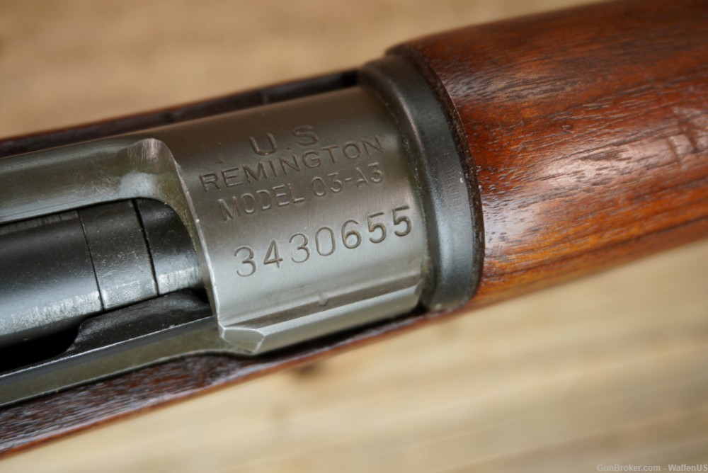 Remington 1903-A3 1943 WWII EXC BORE c&r nice condition 03A3-img-9