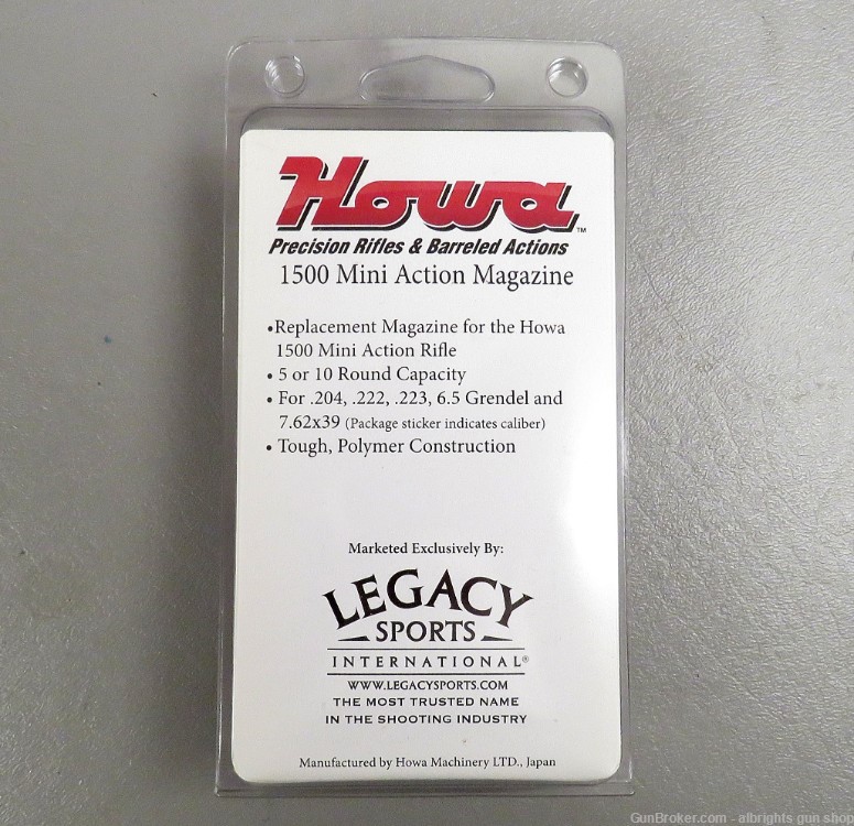 HOWA MODEL 1500 MINI ACTION in 222 REM Bolt Action Rifle AS NEW IN BOX-img-36
