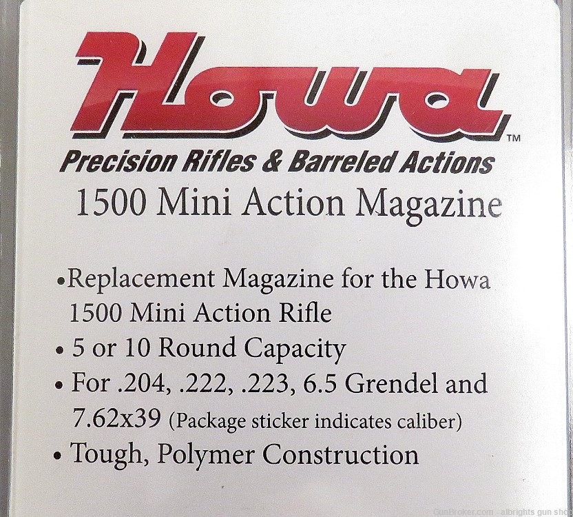 HOWA MODEL 1500 MINI ACTION in 222 REM Bolt Action Rifle AS NEW IN BOX-img-37