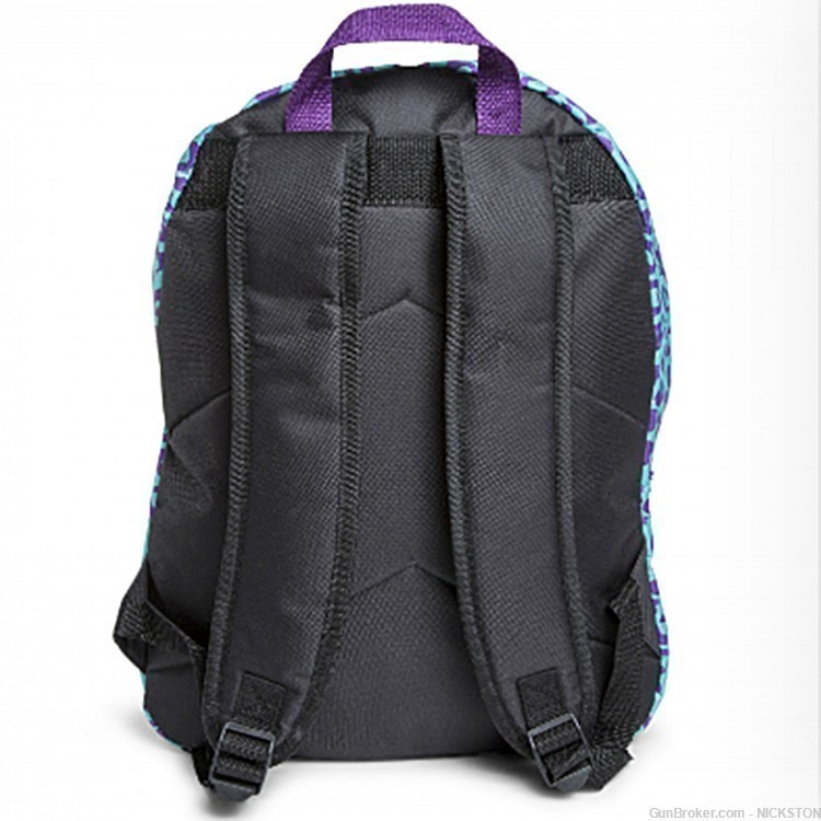 Purple Cheetah Lightweight Compact Accessories Backpack Shoulder Book Bag -img-1