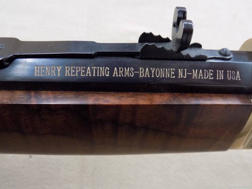 Henry Big Boy Deluxe, Brass Engravings .357 Magnum Octagon BBL,-img-20