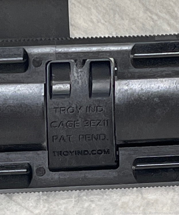 Troy Industries 6” Black Battle Rail Covers-img-2