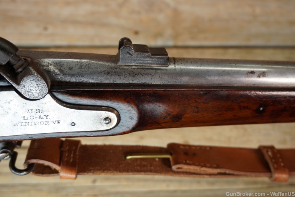 Springfield Special Mod 1861 58 rifle Lamson Goodnow & Yale Co Windsor VT -img-13