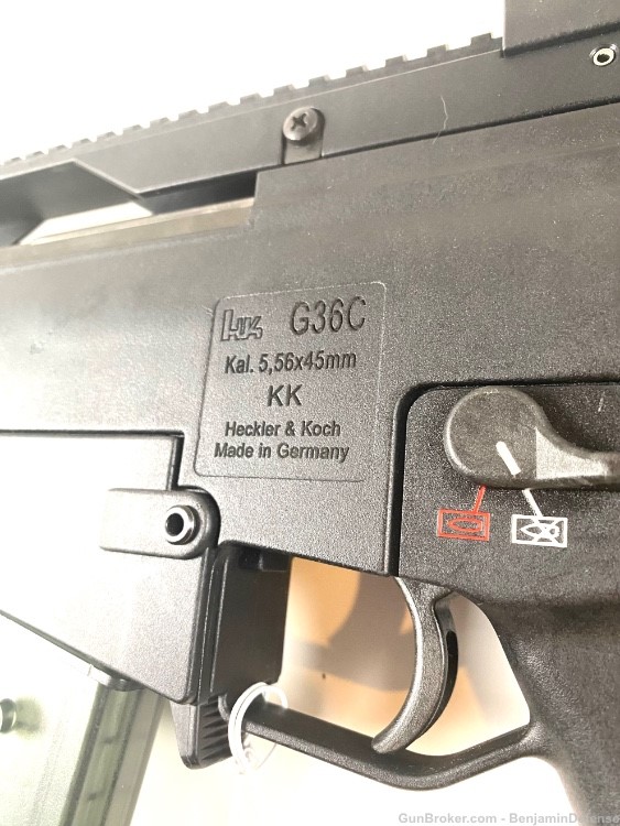 Awesome Heckler Koch G36C SBR NFA 5.56mm SL8 Conversion German G36 KK Date-img-7