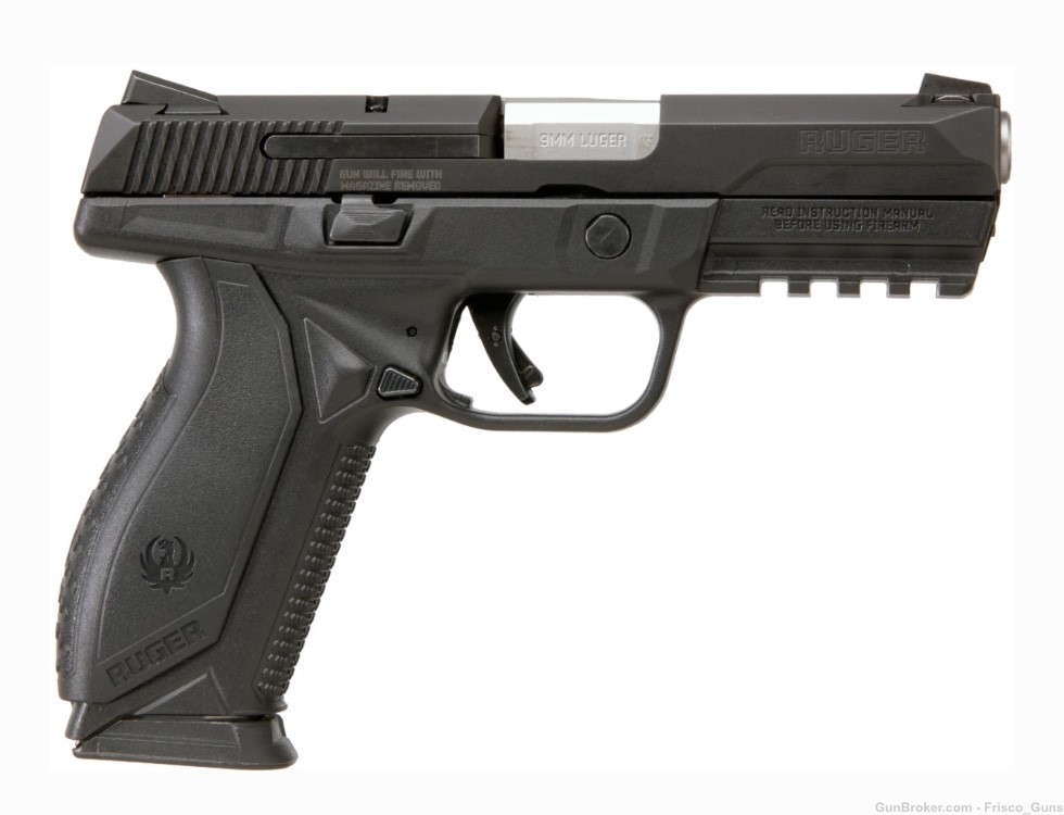 RUGER AMERICAN DUTY 9MM 4.2'' 17RD PISTOL 8605-img-3