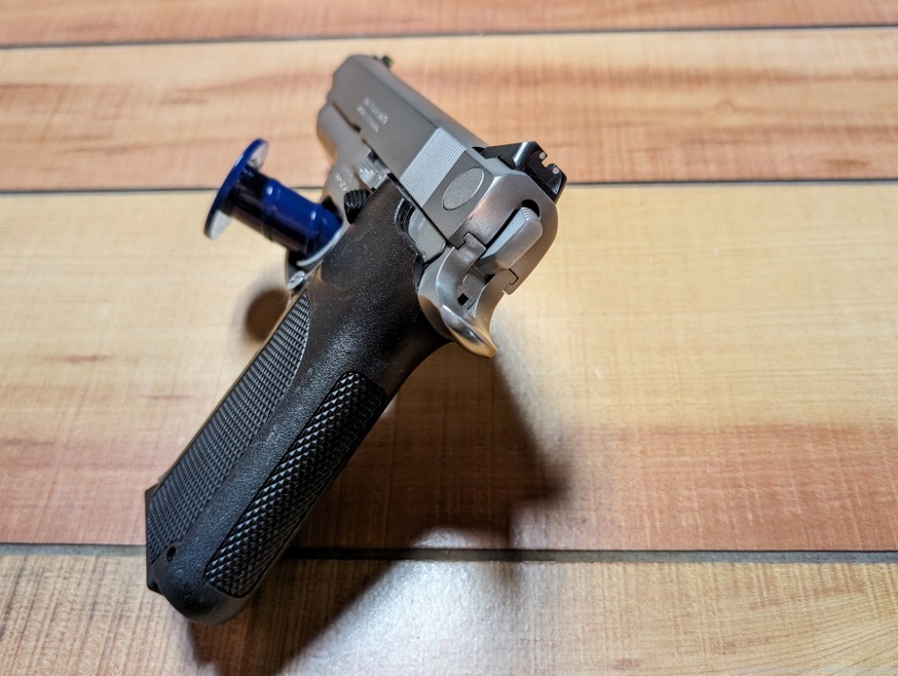 S&W Model 1076 10mm with decocker Smith & Wesson 3rd gen stainless -img-8