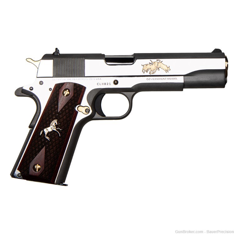 Colt 1911 Classic Government TALO Longhorn Texas Edition 199 of 500-img-1