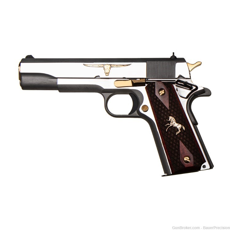 Colt 1911 Classic Government TALO Longhorn Texas Edition 199 of 500-img-0