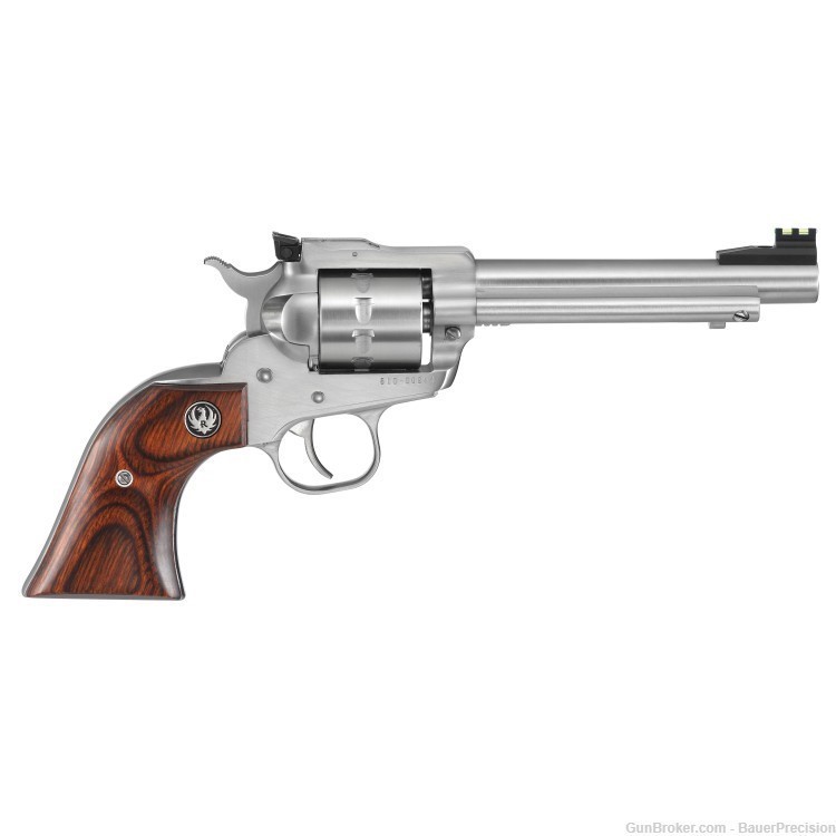 Ruger Single-Ten Revolver 22LR 5.5" Barrel Stainless Steel 10 Rd 08100*-img-0