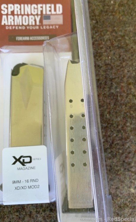 Springfield Armory XD series 16 rd 9 mm magazines - lot of 3-img-2