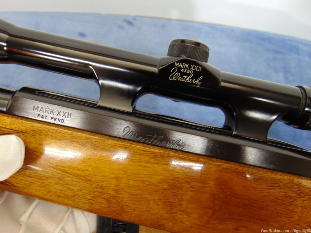 WEATHERBY MARK XXII .22 LR MADE IN ITALY LATE 60's MAG FEED *INCREDIBLE*-img-10