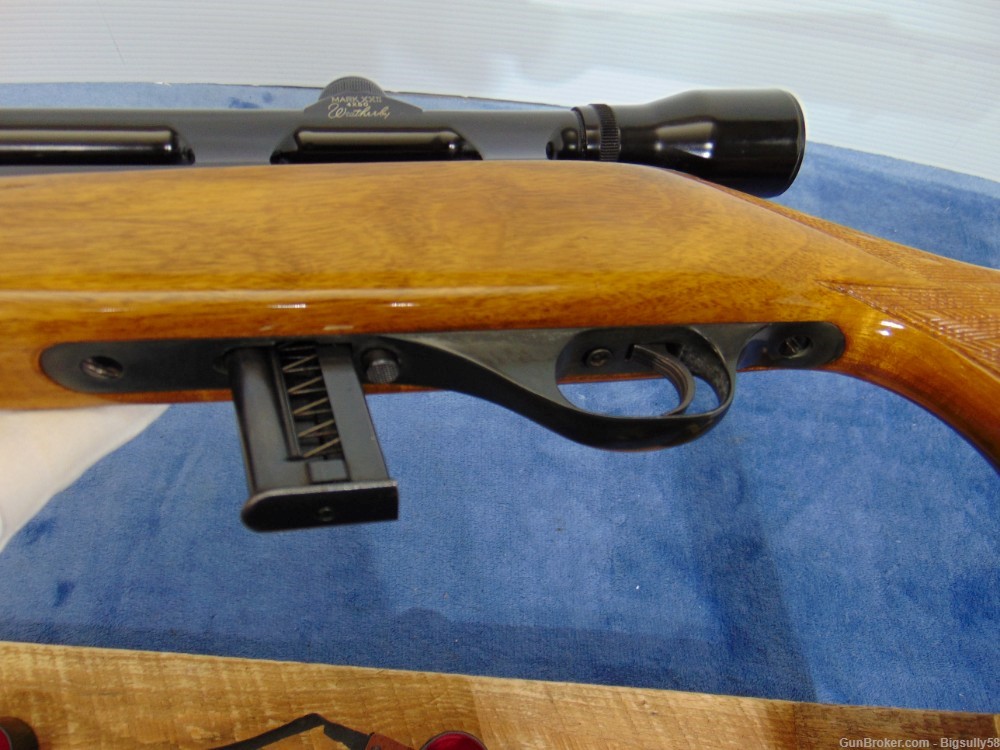WEATHERBY MARK XXII .22 LR MADE IN ITALY LATE 60's MAG FEED *INCREDIBLE*-img-9