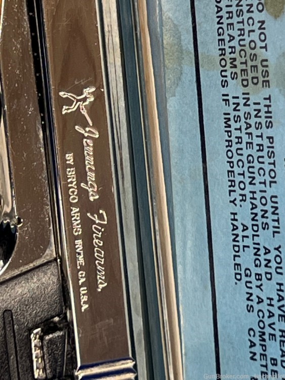 Jennings Bryco 38 .380 Pistol no reserve penny auction-img-3