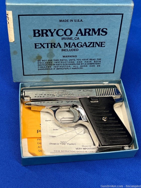 Jennings Bryco 38 .380 Pistol no reserve penny auction-img-0