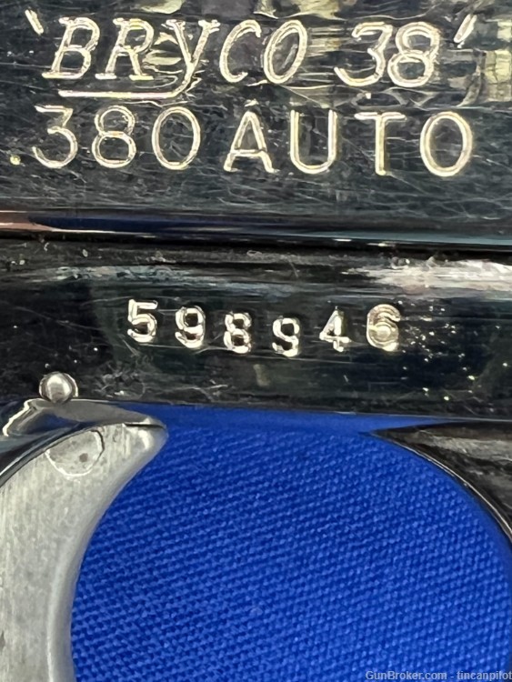 Jennings Bryco 38 .380 Pistol no reserve penny auction-img-9