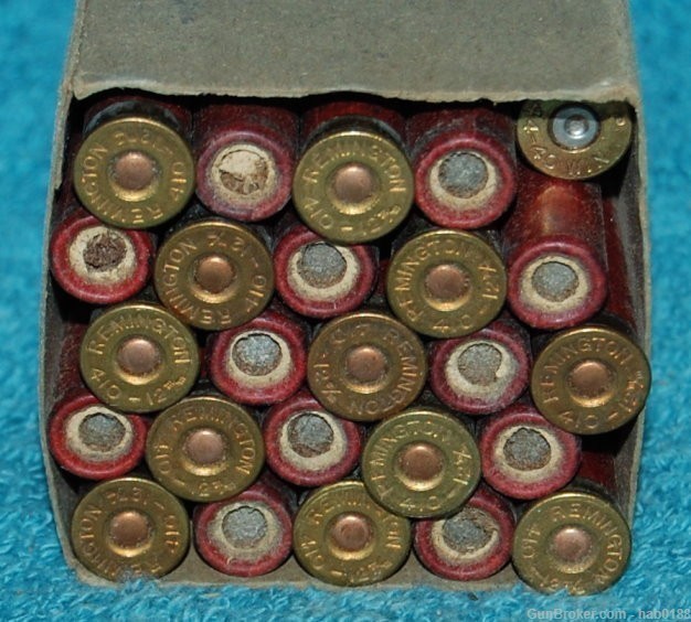 Vintage Partial 2 Pc Box Remington UMC 410 2" Shotgun Shells 24 Rnds Ball -img-6