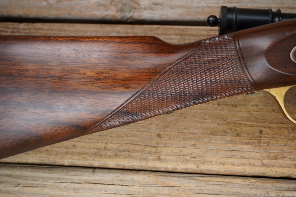 Euroarms Henry Volunteer percussion .451 SCOPED 33in Malcolm 6x -img-3