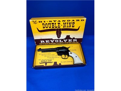 High Standard Double 9 Revolver .22 LR no reserve penny auction 