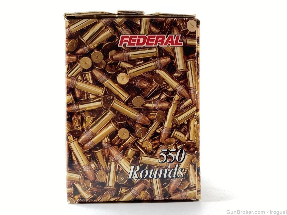 1994 Federal .22 LR Copper Plated Hollow Point 550 Rounds-img-3
