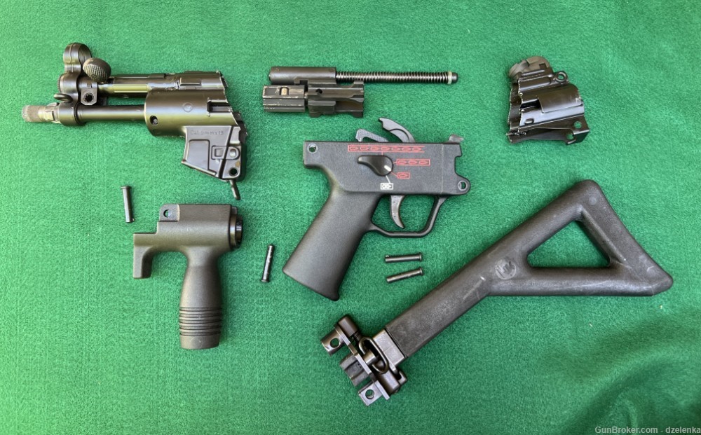 Heckler & Koch HK MP5K-N PDW Parts Kit Complete inc. Original Barrel MP5-img-16