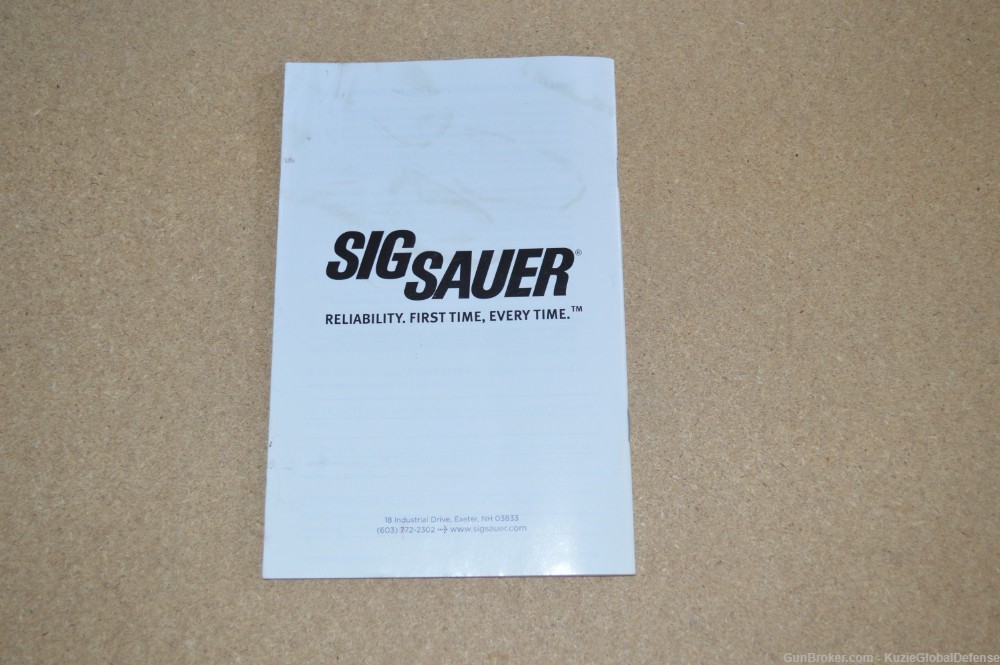 Sig Sauer P556 Pistol| Sig 556 Pistol Manual-img-2