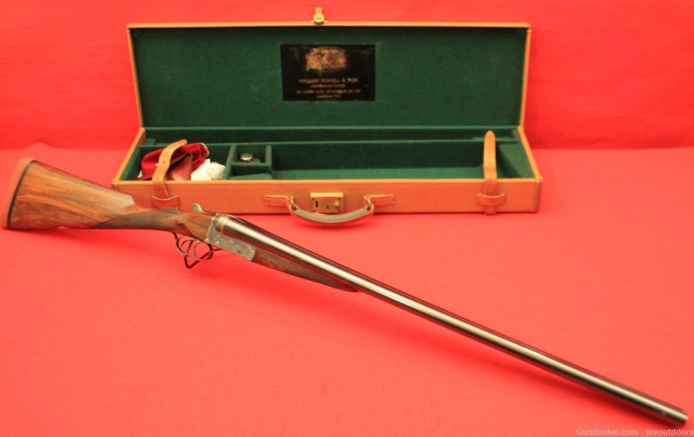 William Powell & Son (Birmingham) SxS 12 gauge 2 1/2" chambers shotgun.-img-0