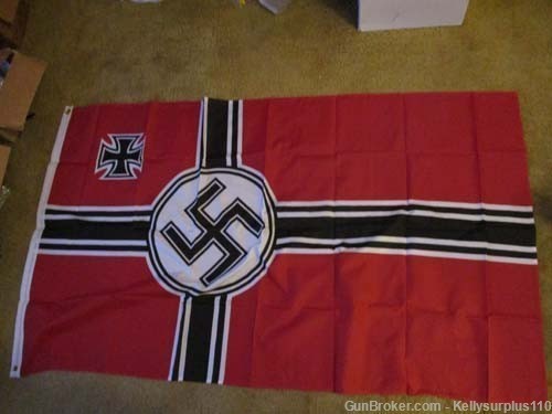 German Third Reich Flag Repro -img-0