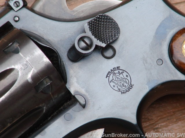 Smith Wesson Outdoorsman 6" 1931-1940 1st Model k22 Pre War S&W-img-3