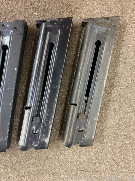 5 Smith Wesson Model 41 Magazines S&W Mags Steel Followers-img-12