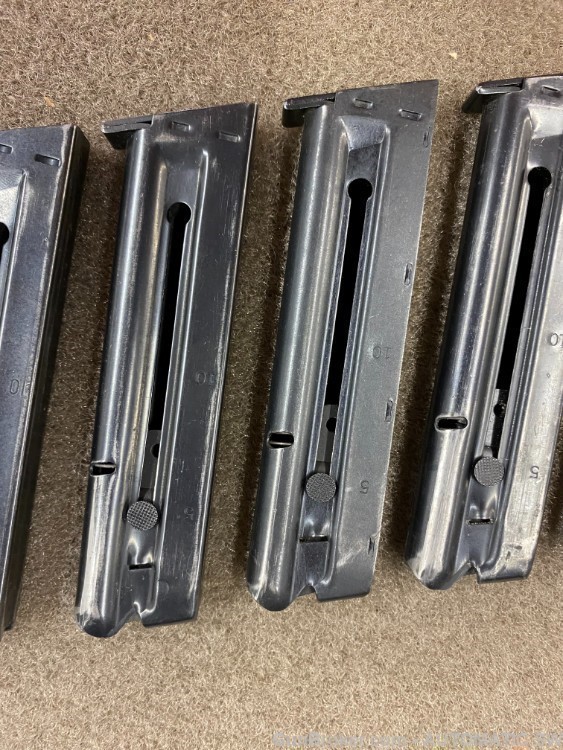 5 Smith Wesson Model 41 Magazines S&W Mags Steel Followers-img-13