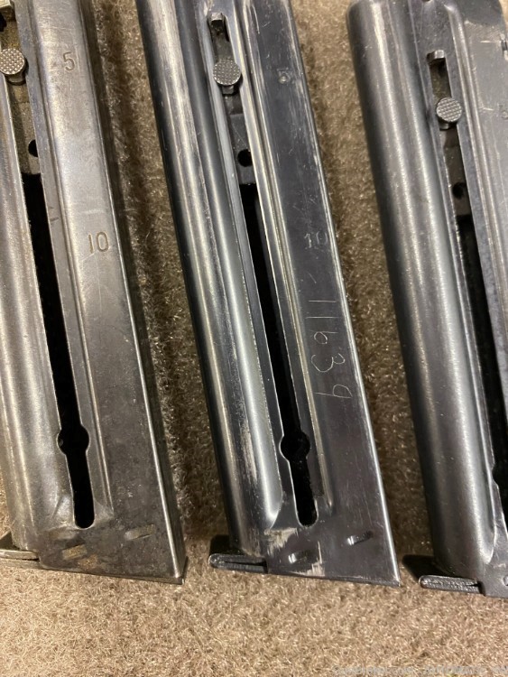 5 Smith Wesson Model 41 Magazines S&W Mags Steel Followers-img-8