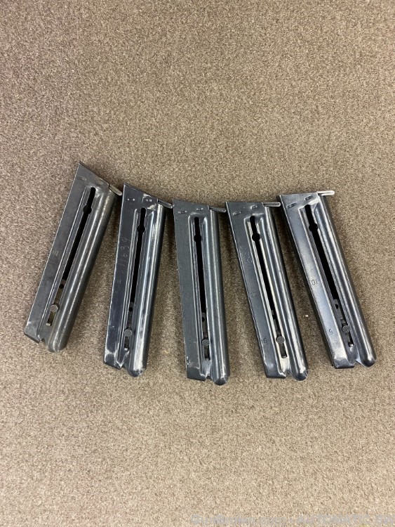 5 Smith Wesson Model 41 Magazines S&W Mags Steel Followers-img-19