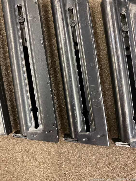 5 Smith Wesson Model 41 Magazines S&W Mags Steel Followers-img-5