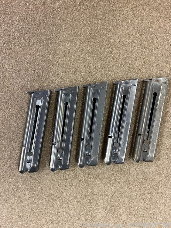 5 Smith Wesson Model 41 Magazines S&W Mags Steel Followers-img-11