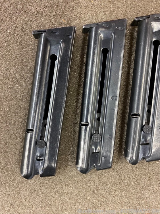 5 Smith Wesson Model 41 Magazines S&W Mags Steel Followers-img-14