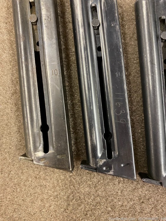 5 Smith Wesson Model 41 Magazines S&W Mags Steel Followers-img-7
