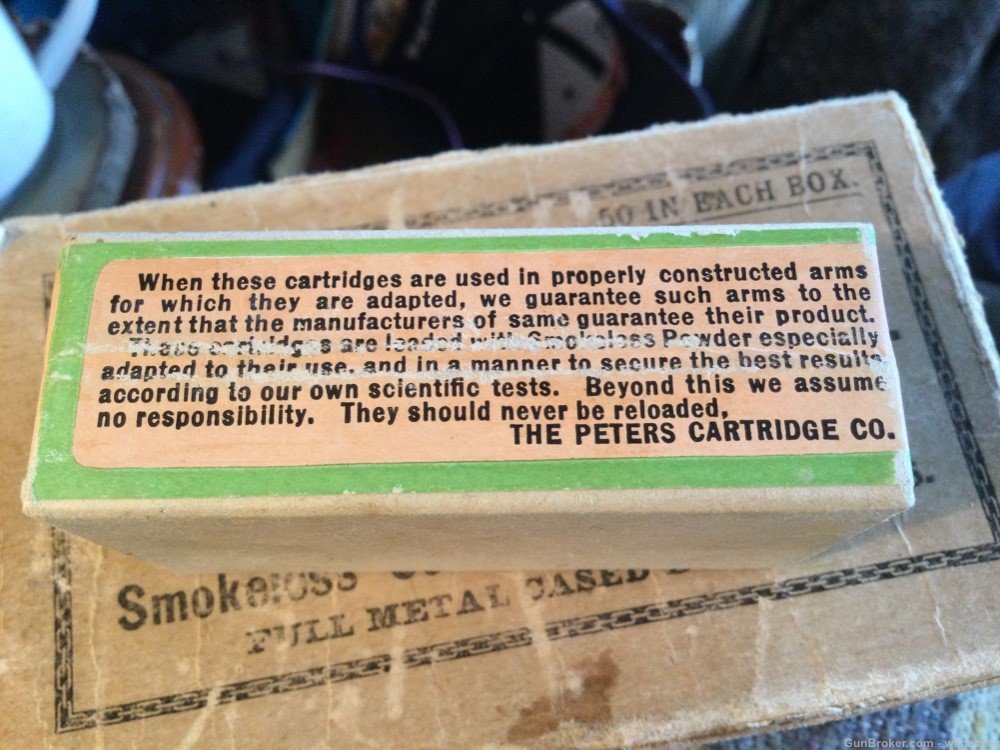 Peters .25 Automatic Cartridges…Sealed box, free shipping.-img-4