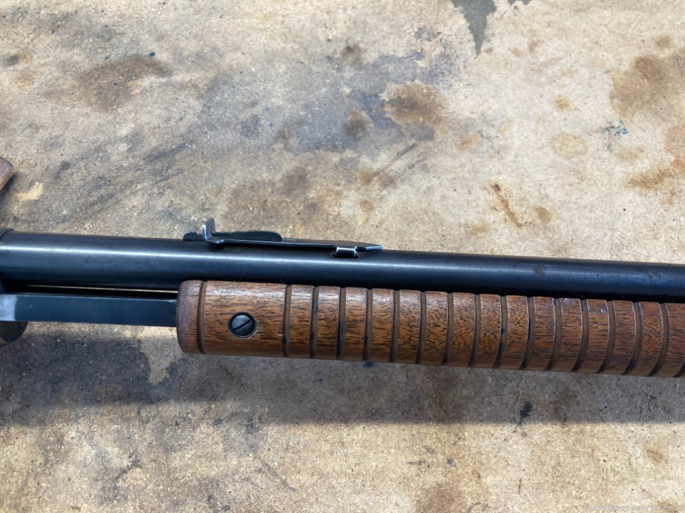 Savage 29B Pump Action Rifle Late Grooved Walnut .22 S/L/LR, C&R OK-img-3